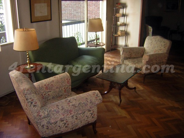 Cramer and Juramento: Furnished apartment in Belgrano